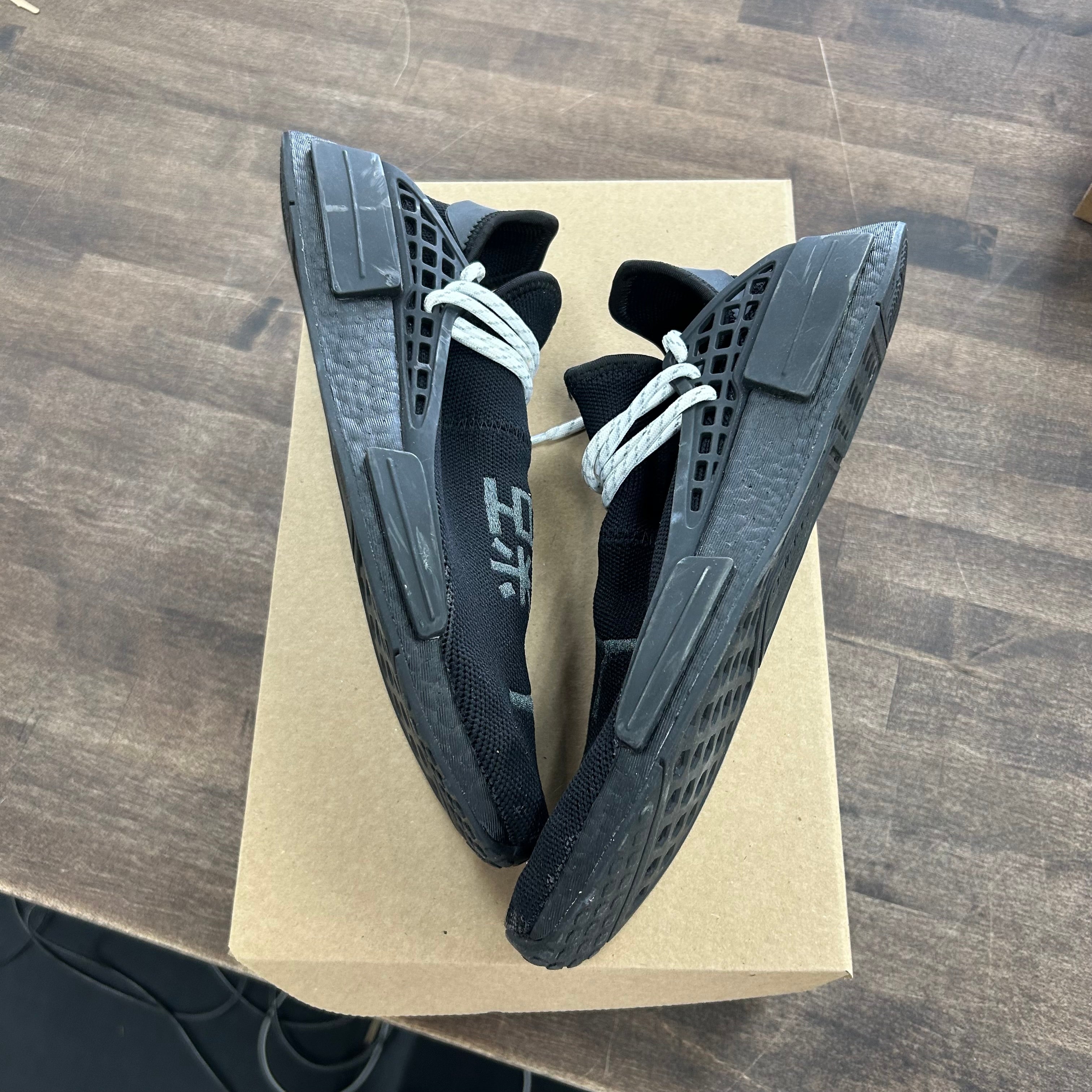 adidas NMD Hu Pharrell Black Size 10 (Pre-Owned)