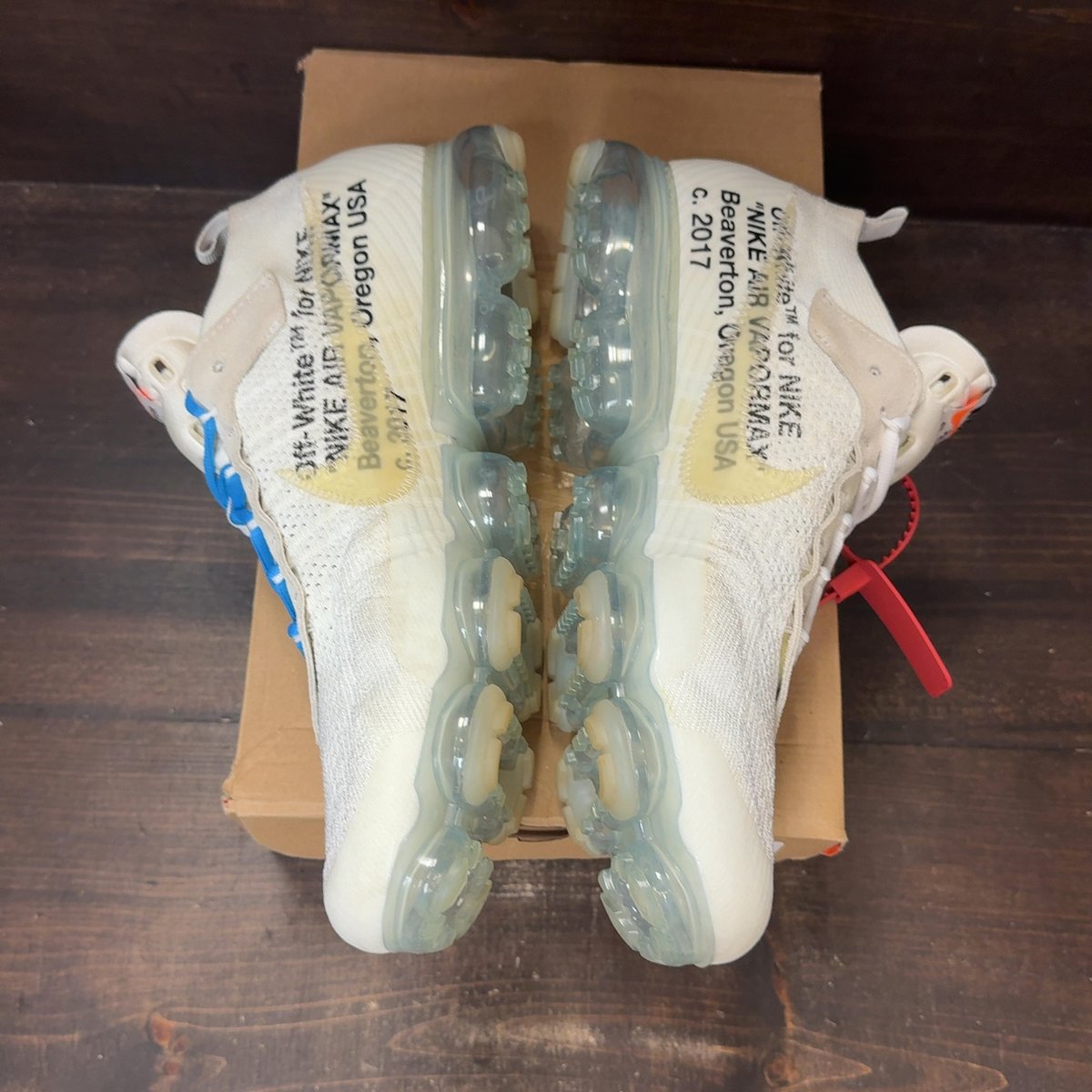 Nike Air VaporMax Off-White (2018) Size 13 (Pre-Owned) - aux