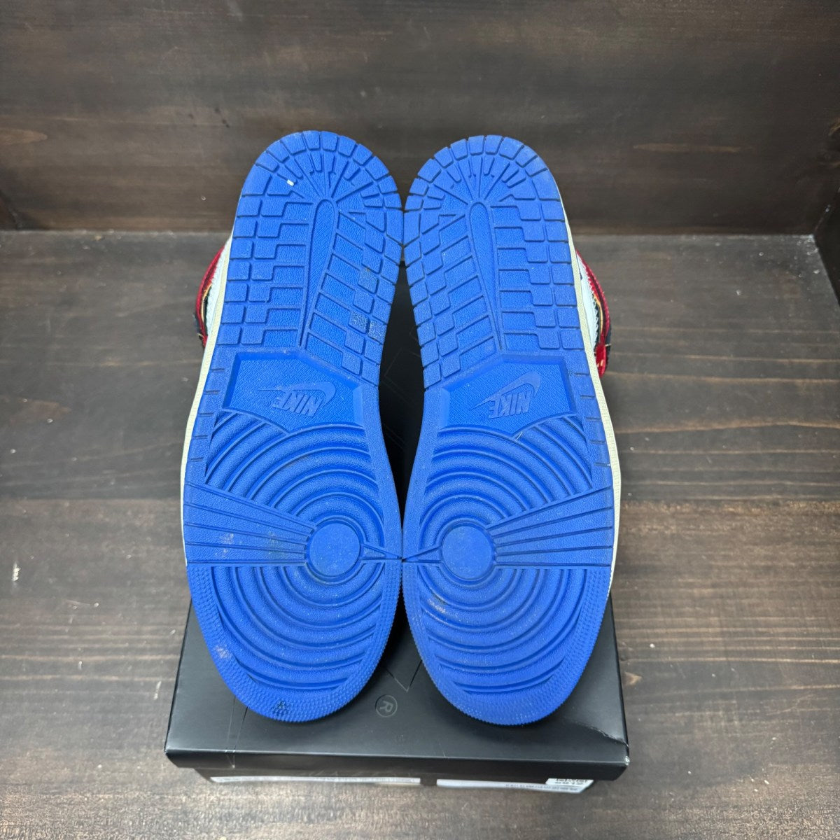 Jordan 1 Retro High OG SP Fragment x Union LA Varsity Red Sport Royal - Image 6