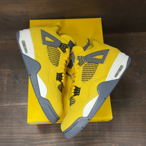 Jordan 4 Retro Lightning (2021) Size 9 (Pre-Owned) - back