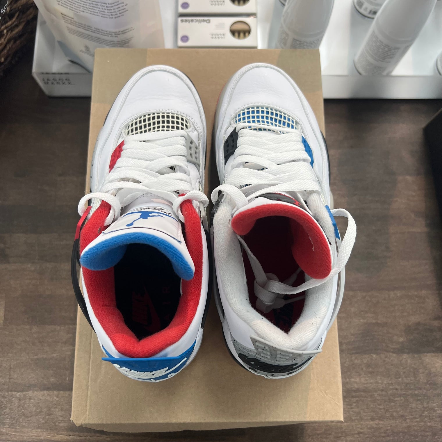 What the Jordan 4 (USED, No Box)