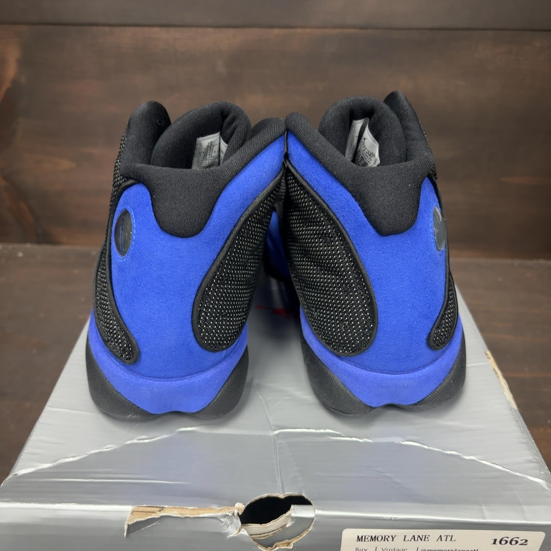 Jordan 13 Retro Black Hyper Royal Size 9.5 - Image 5