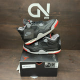 Jordan 4 Retro Bred Reimagined Size 9.5 (Pre-Owned) - front