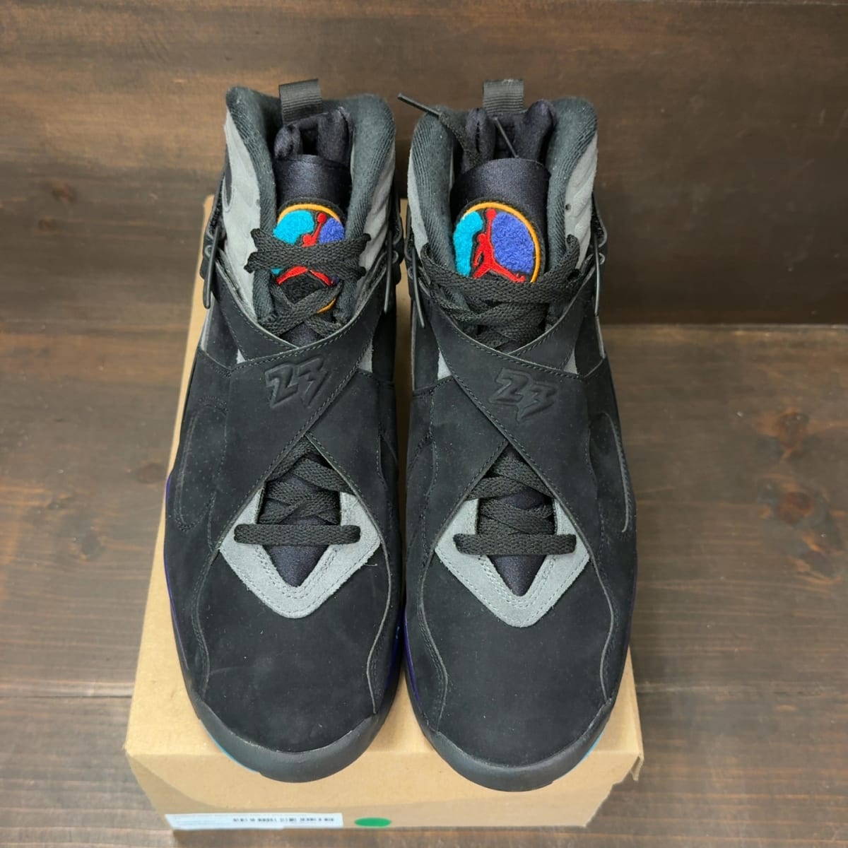 Jordan 8 Retro Aqua (2025) Size 11 (Pre-Owned) - tag