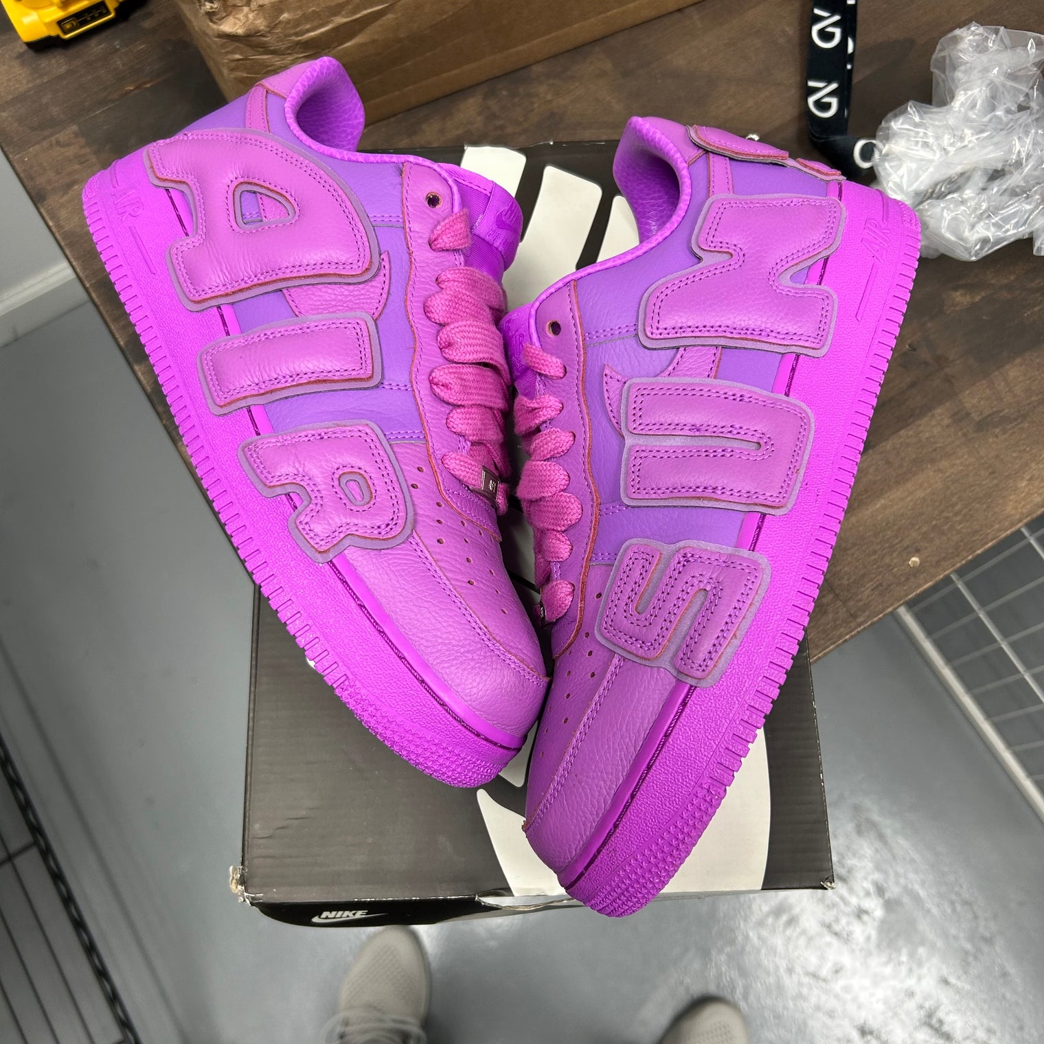 CPFM Cactus Flea Market Fuchsia Air Force 1 (USED)