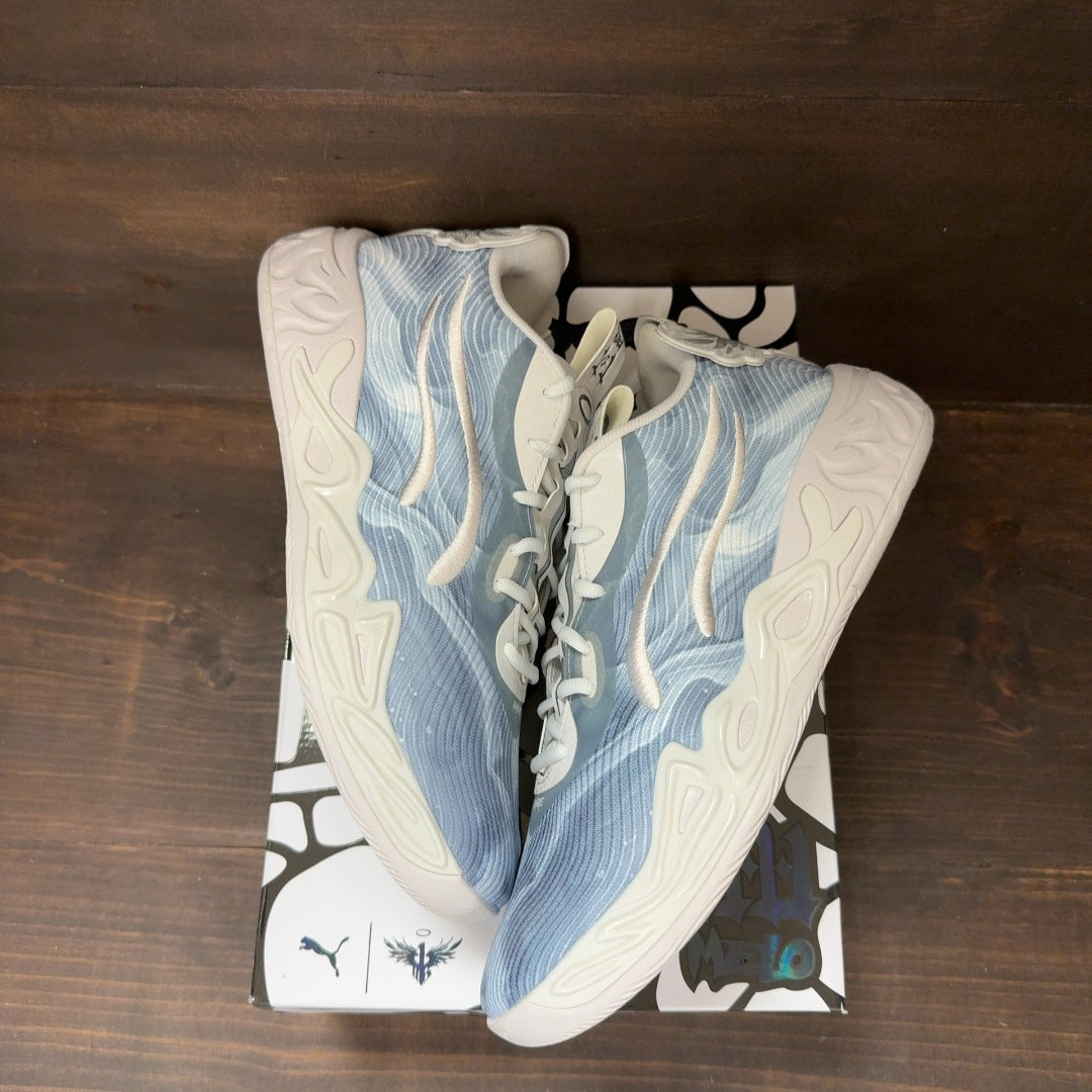 Puma LaMelo Ball MB.04 Lo Team Feather Grey Size 11 (Pre-Owned)