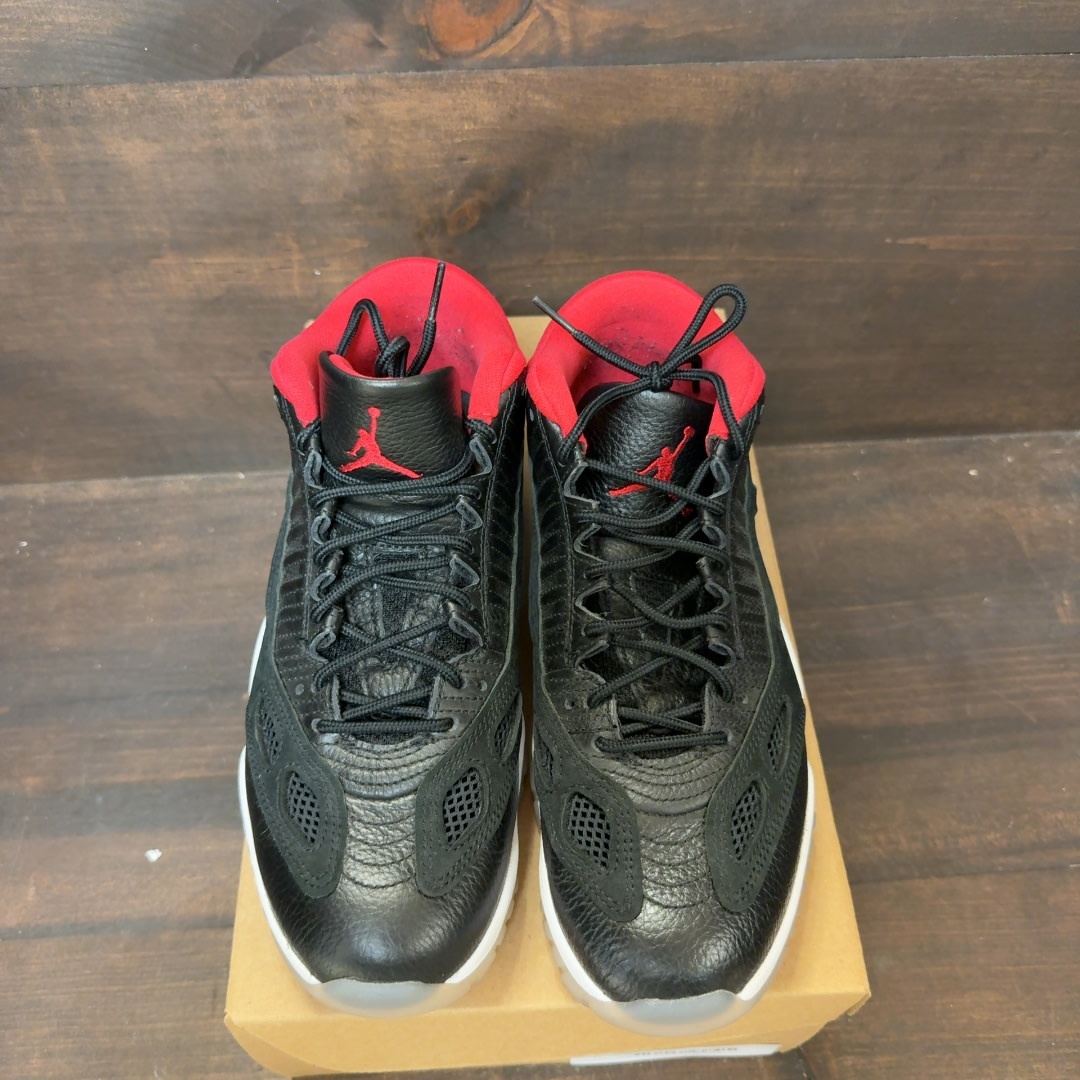 Jordan 11 Retro Low IE Bred (2021) Size 8.5 (Pre-Owned) - Image 3