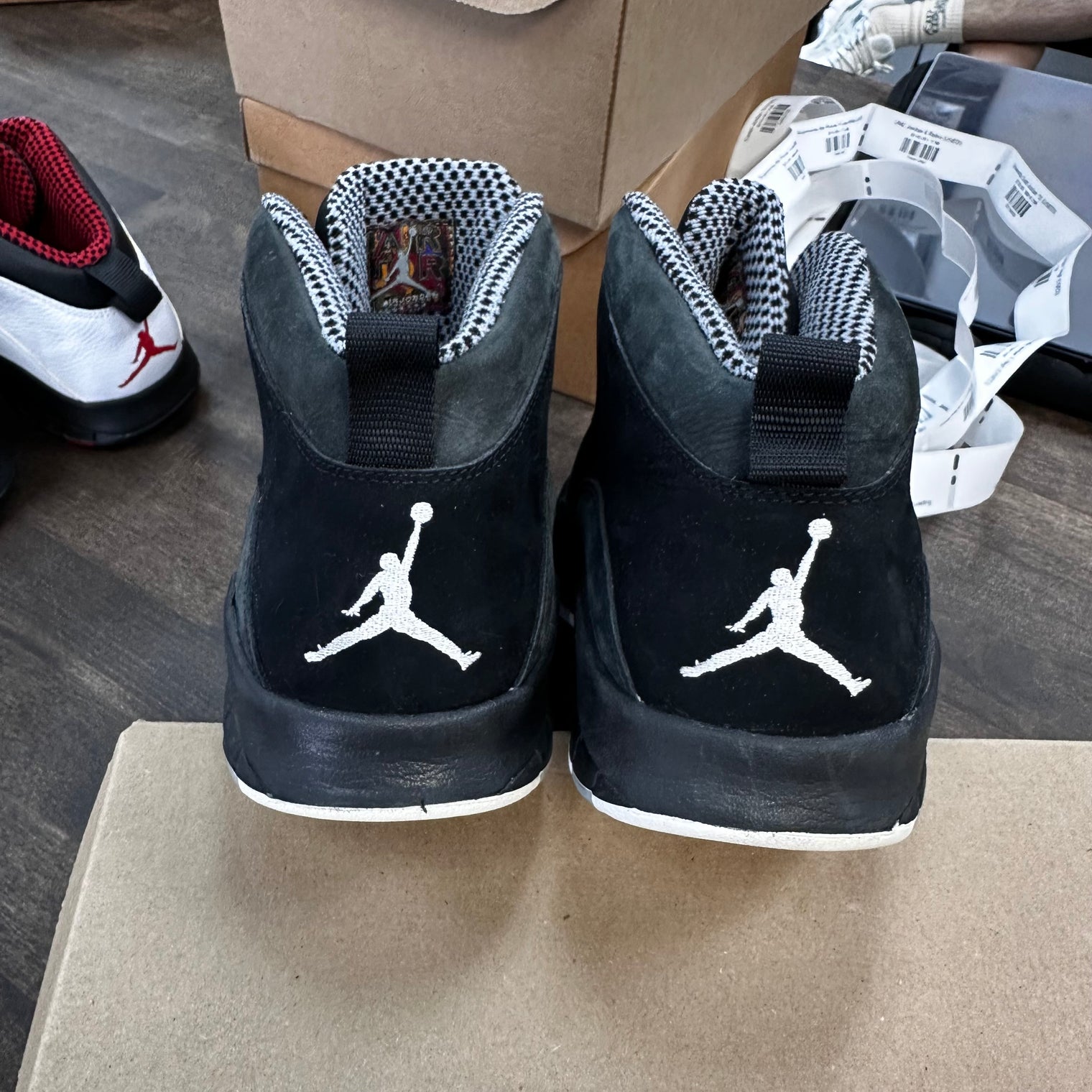 Stealth Jordan 10 (early signs of separation) (USED,No Box)