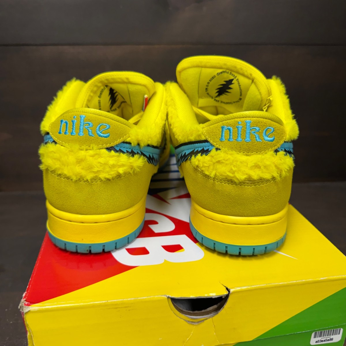 Nike SB Dunk Low Grateful Dead Bears Opti Yellow - Image 5