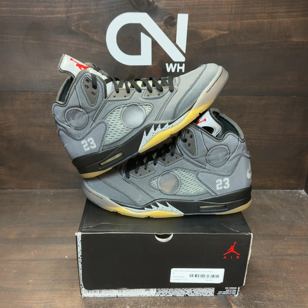 Jordan 5 Retro Off-White Muslin - Image 1