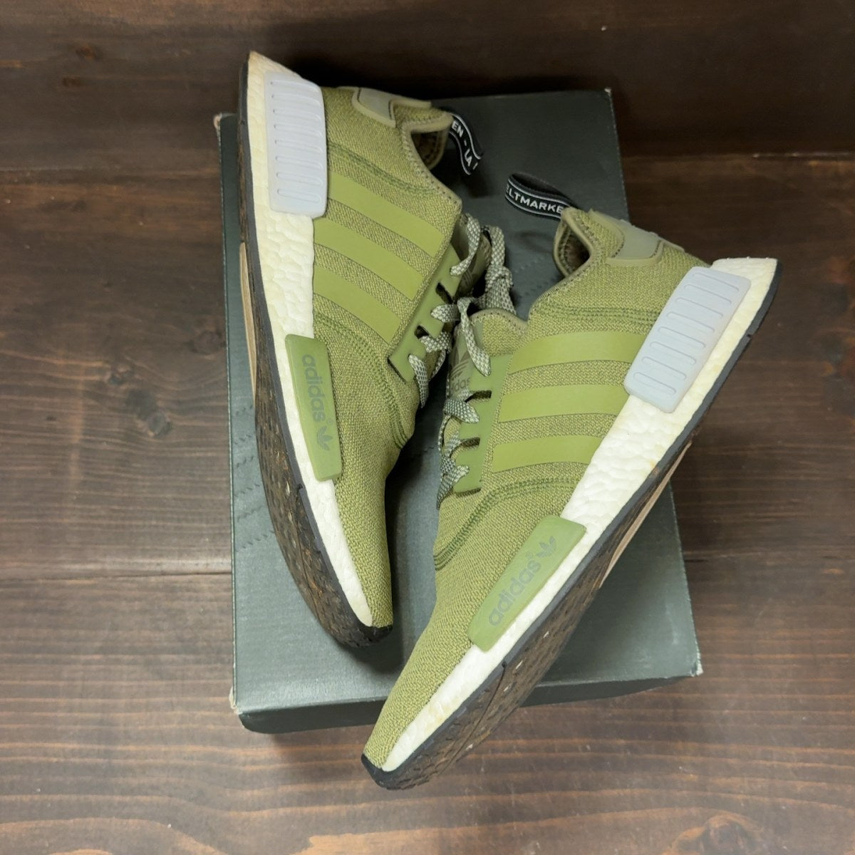adidas NMD R1 Olive - Image 2
