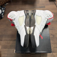 Jordan 5 Retro Fire Red Silver Tongue (USED)