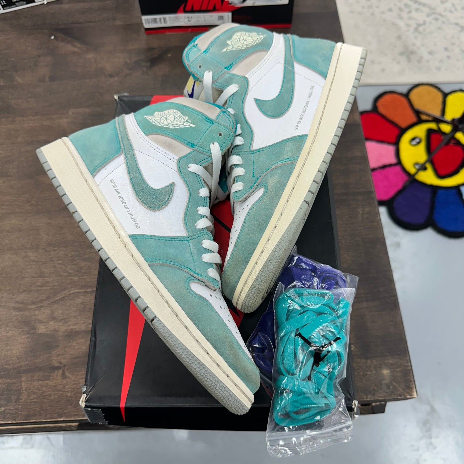 Turbo Green Jordan 1 High (USED)