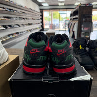Supreme Black Green Red Cross Trainer Low (USED)