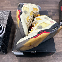 Off-White Sail Jordan 5 Retro (USED)