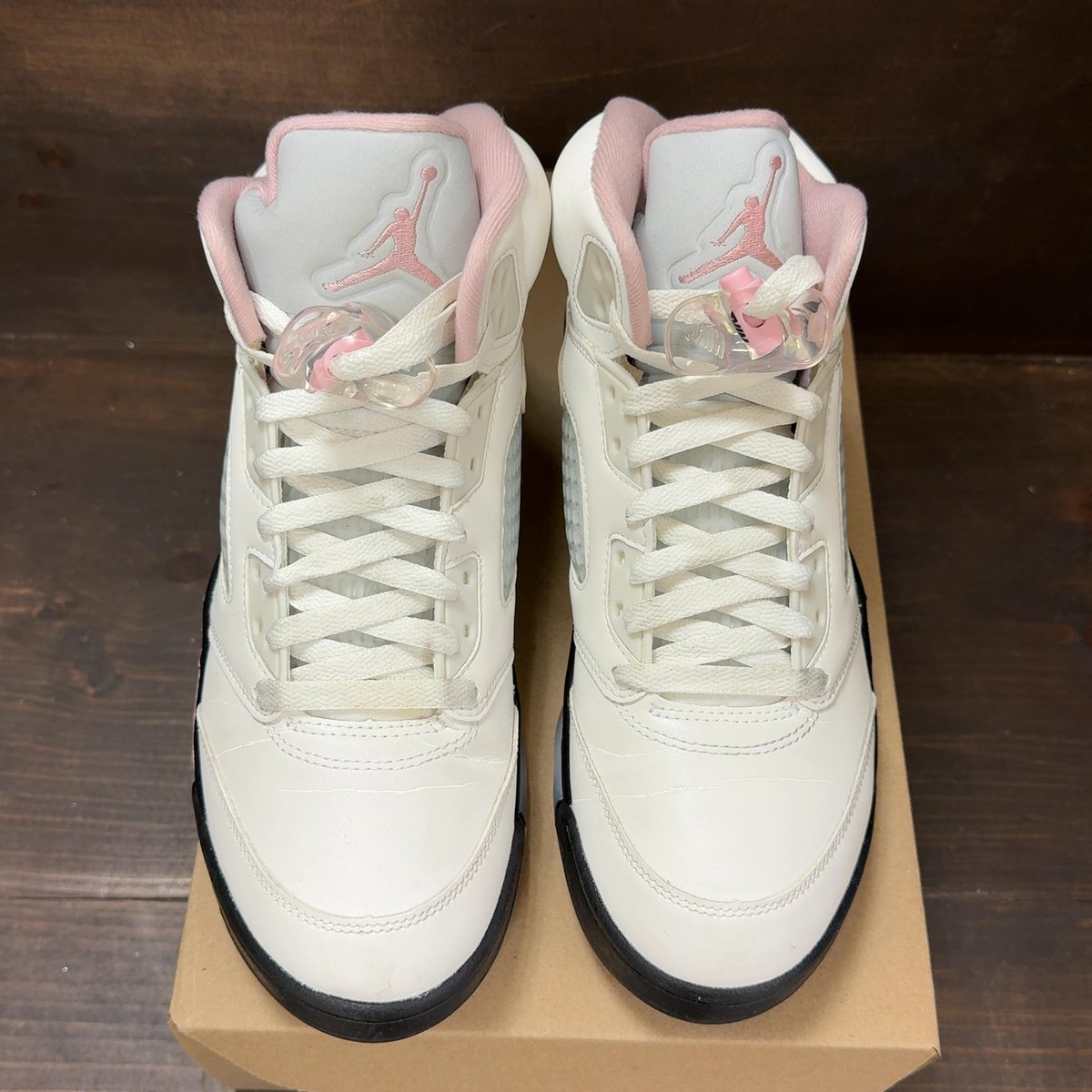Jordan 5 Retro Medium Soft Pink Size 7.5 (Pre-Owned) - tag