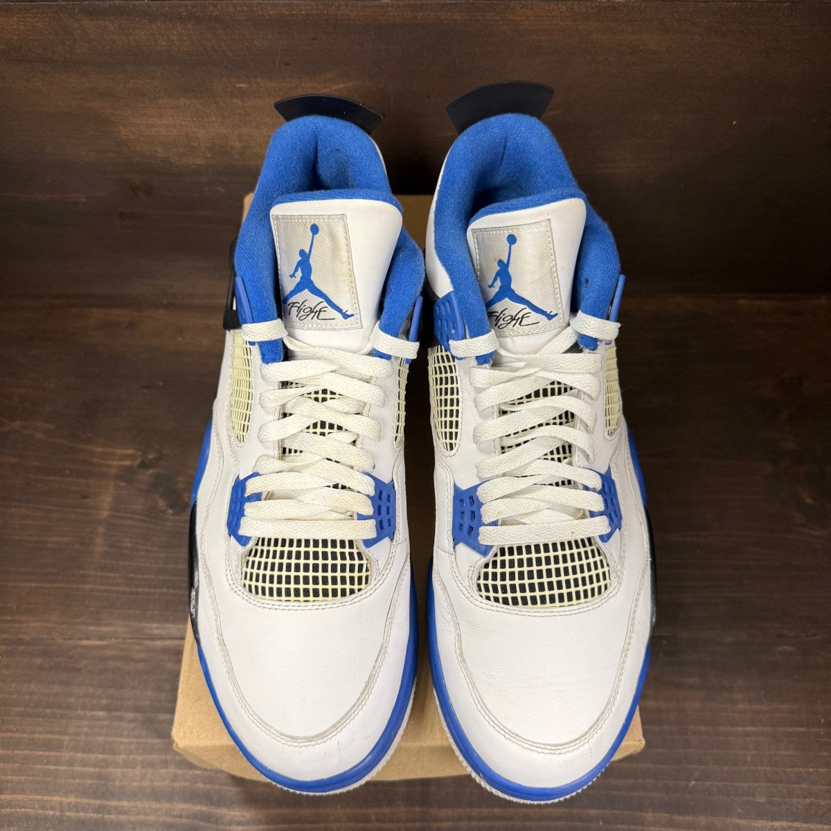 Jordan 4 Retro Motorsports (2017) Size 13 (Pre-Owned) - Image 3