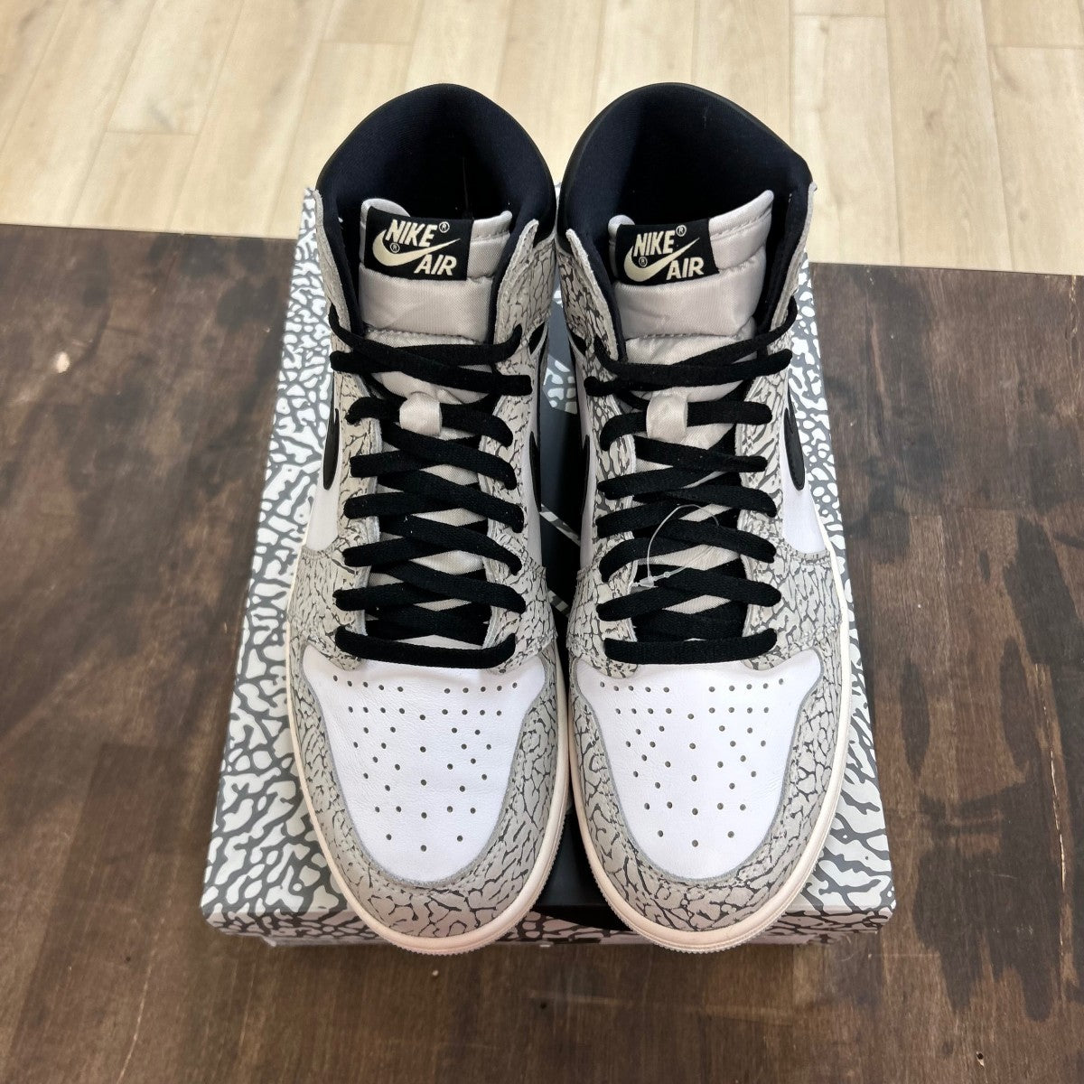 Jordan 1 Retro High OG White Cement - Image 2