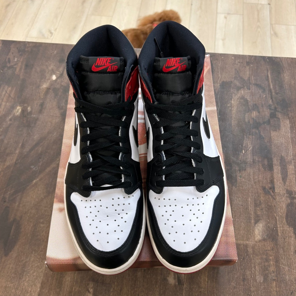 Jordan 1 Retro High OG Black Toe Reimagined - Image 2