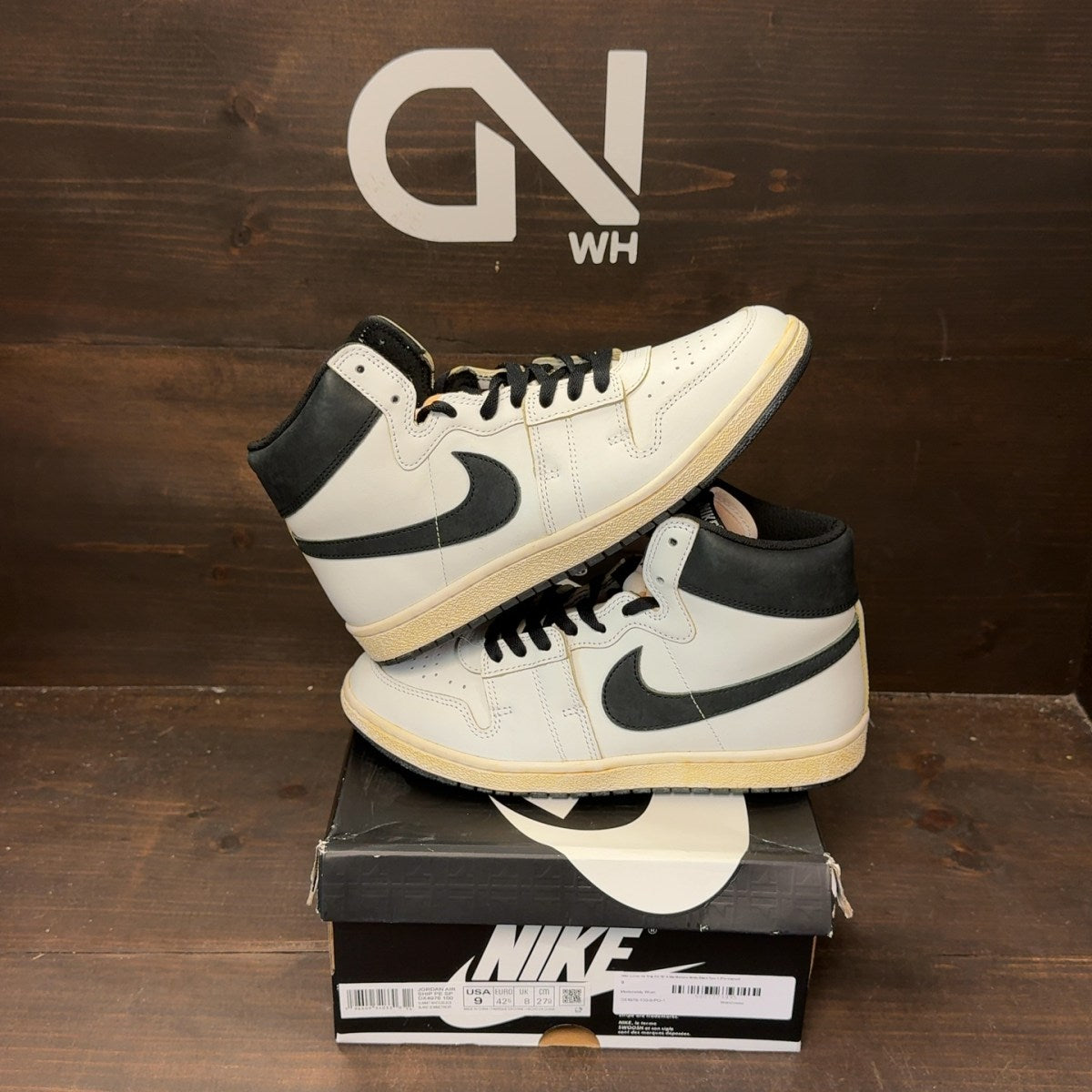 Nike Jordan Air Ship PE SP A Ma Maniére White Black - Image 1