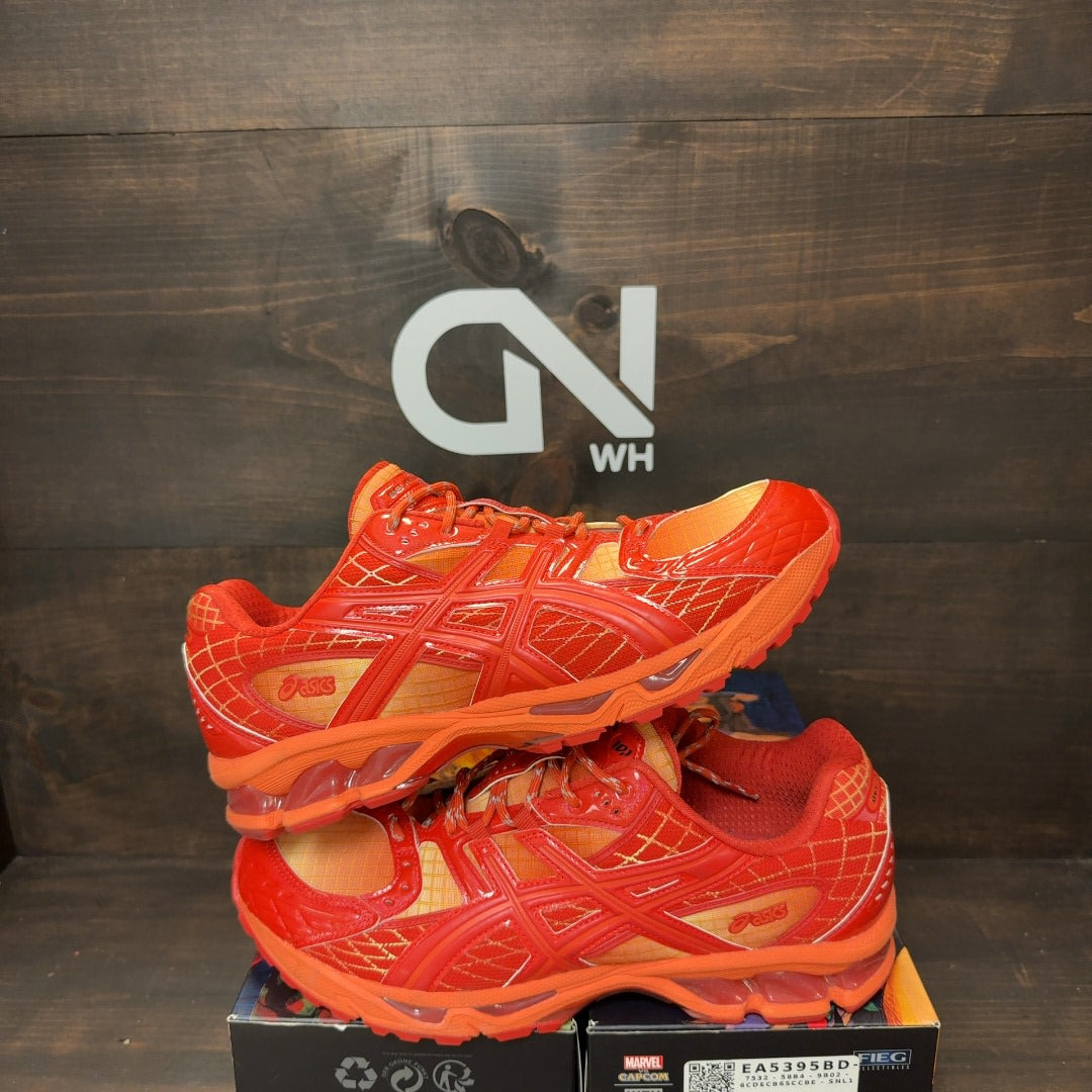 ASICS Gel-Nimbus 10.1 Kith Marvel vs. Capcom Iron Man (Comic Included) Size 11 (Pre-Owned) - Image 1