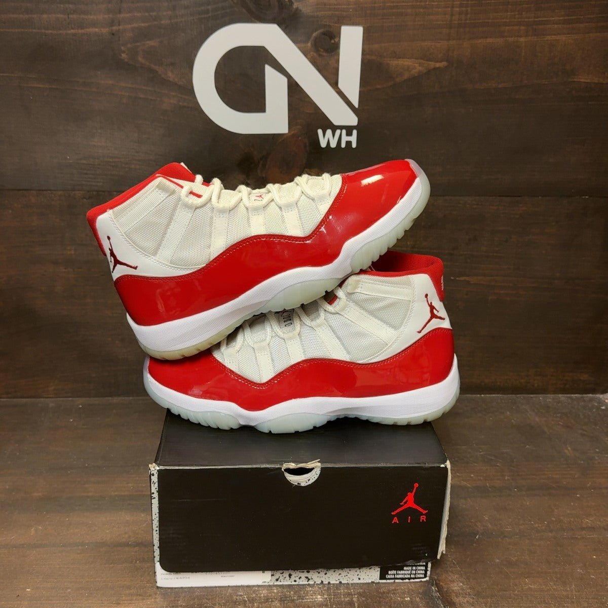 Jordan 11 Retro Cherry (2022) Size 9 (Pre-Owned) - Image 1