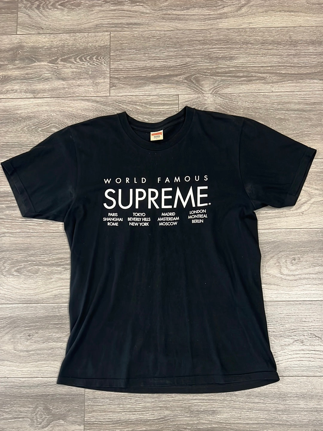 Supreme World Famous Tee (USED)