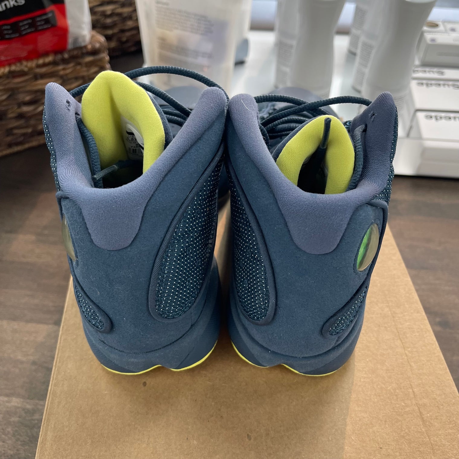 Squadron Blue Jordan 13 (GS) (USED, No Box)