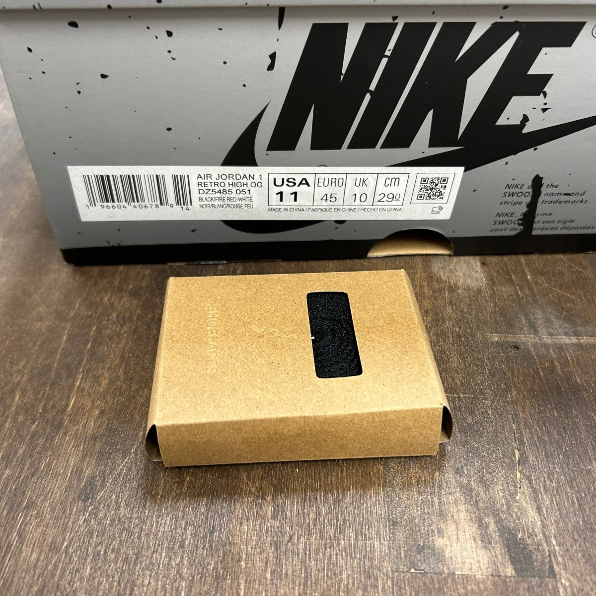 Jordan 1 Retro High OG Washed Black - Image 6