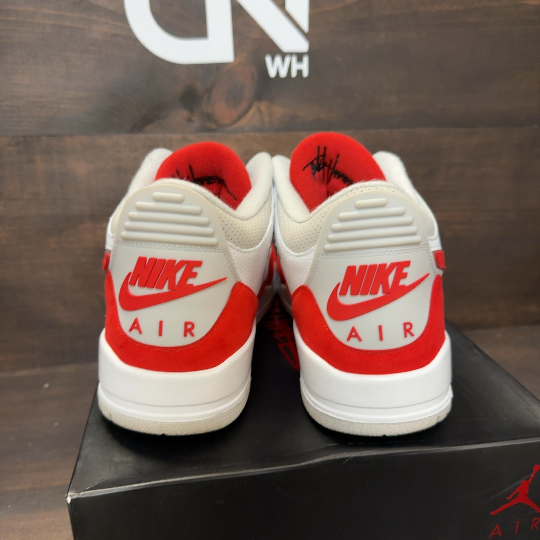 Jordan 3 Retro Tinker White University Red - Image 4