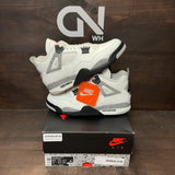 Jordan 4 Retro White Cement (2025) Size 9.5 (Pre-Owned) - front