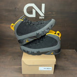 Jordan 9 Retro Dark Charcoal University Gold Size 11 (Pre-Owned) - Image 1