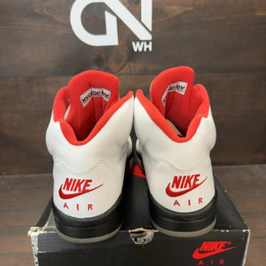 Jordan 5 Retro Fire Red Silver Tongue (2020) - Image 4