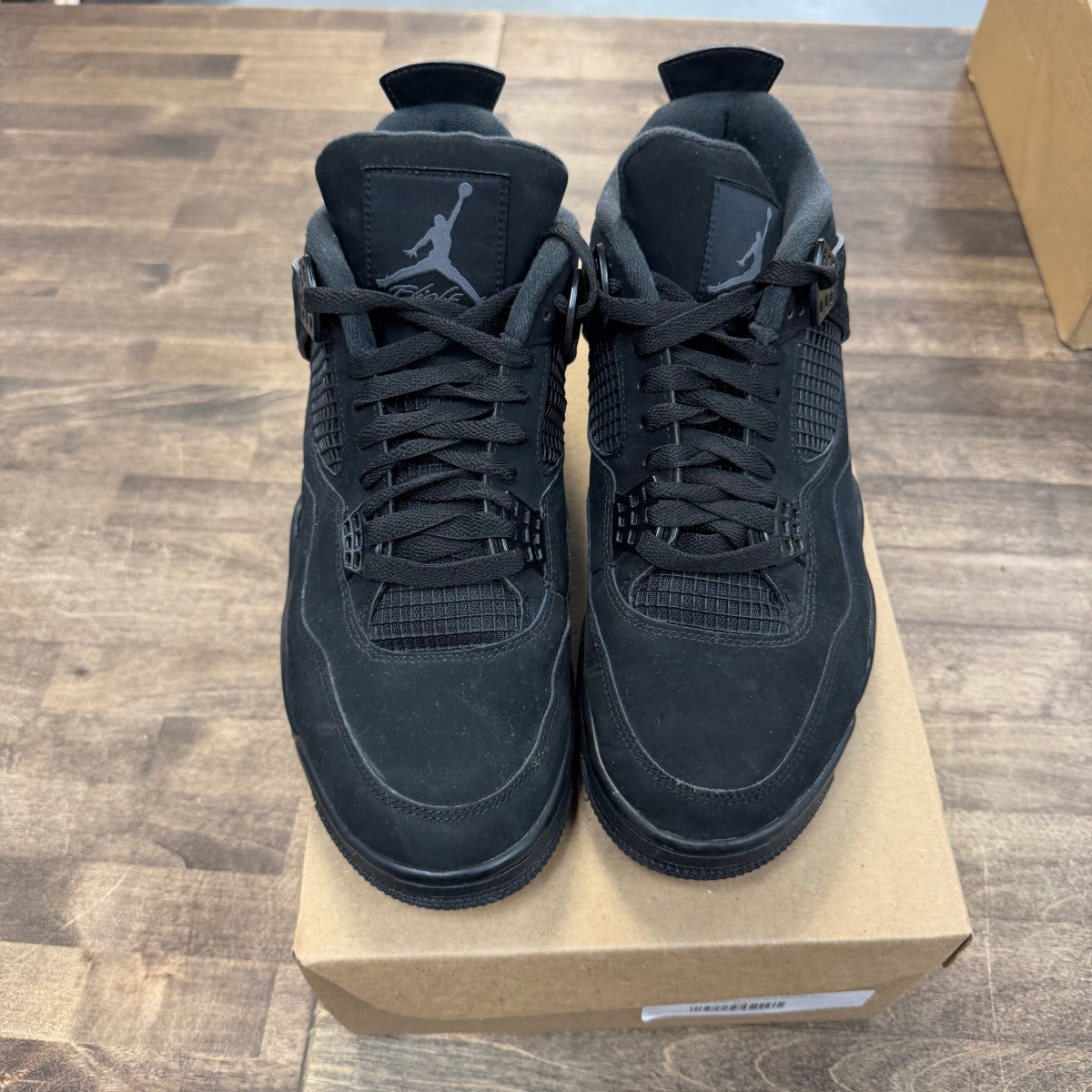 Jordan 4 Retro Black Cat (2020) Size 10.5 (Pre-Owned) - Image 2