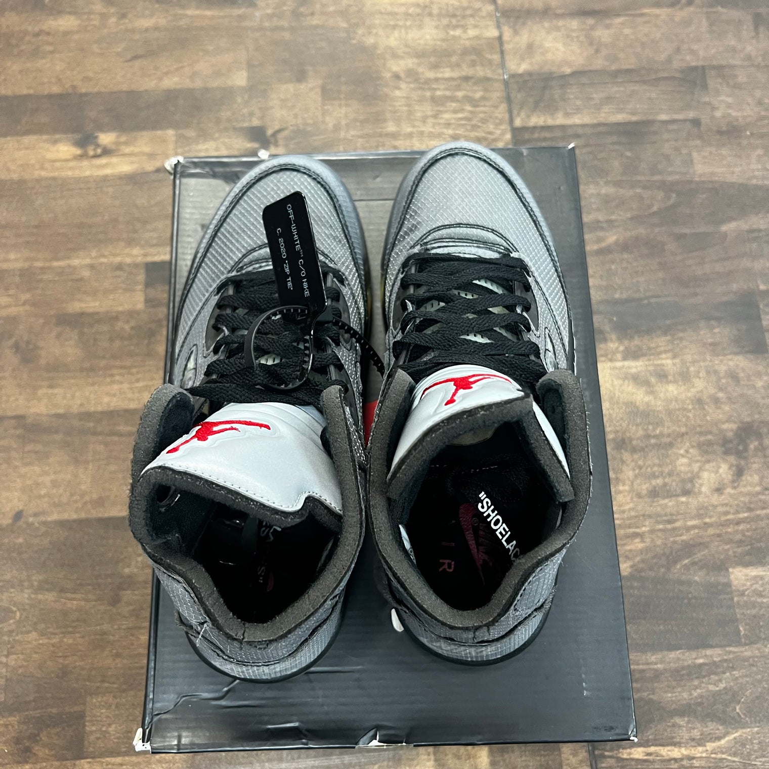 Off-White Muslin Jordan 5 Retro (USED)