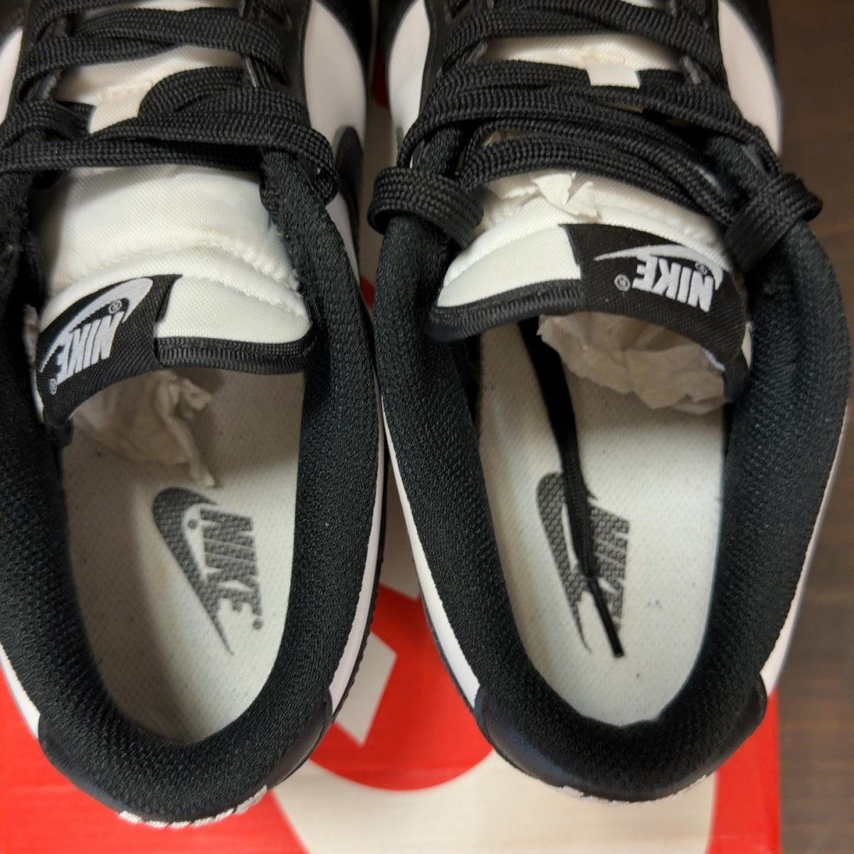Nike Dunk Low Retro White Black Panda (Women's) - Image 5