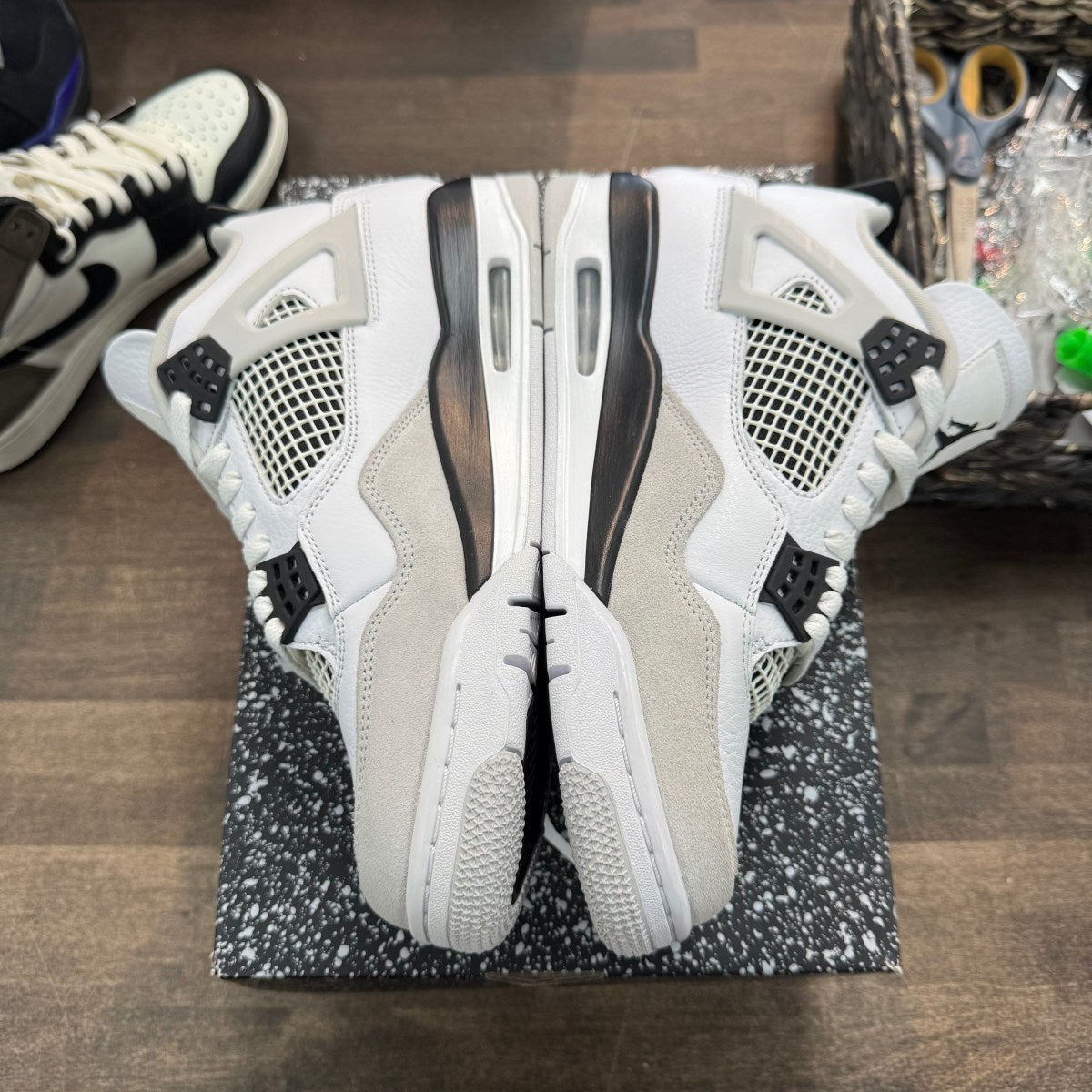 Jordan 4 Retro Military Black - Image 2