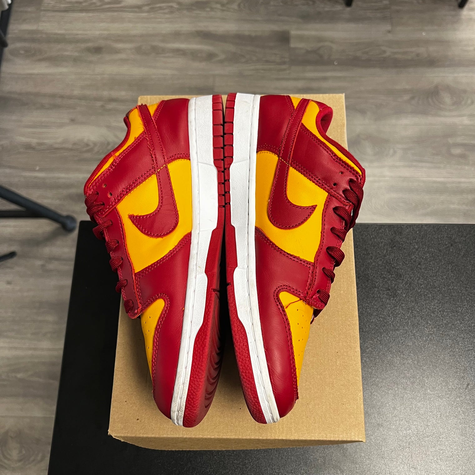 Midas Gold Dunk Low (USED, no box)