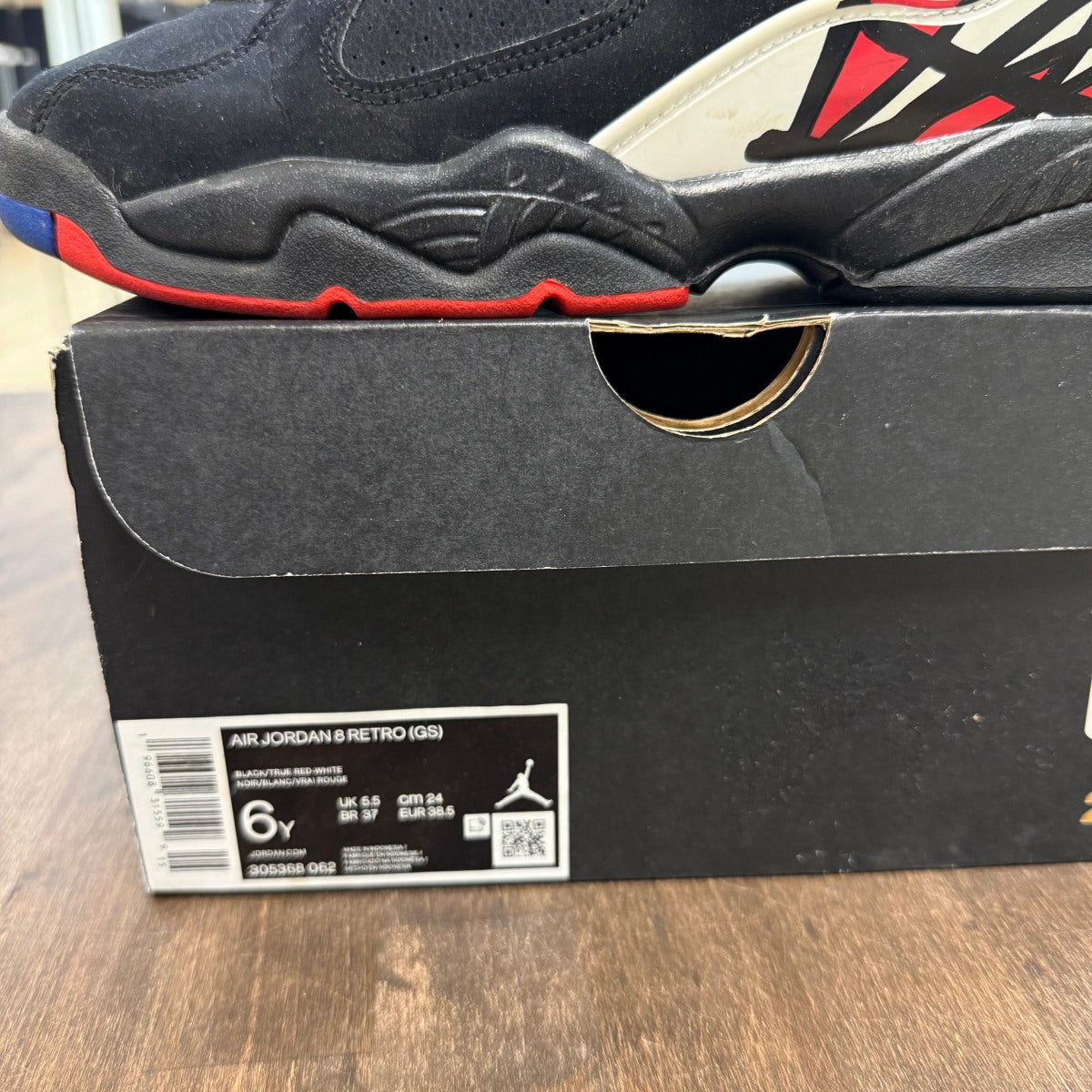 Jordan 8 Retro Playoffs (2023) (GS) - Image 7