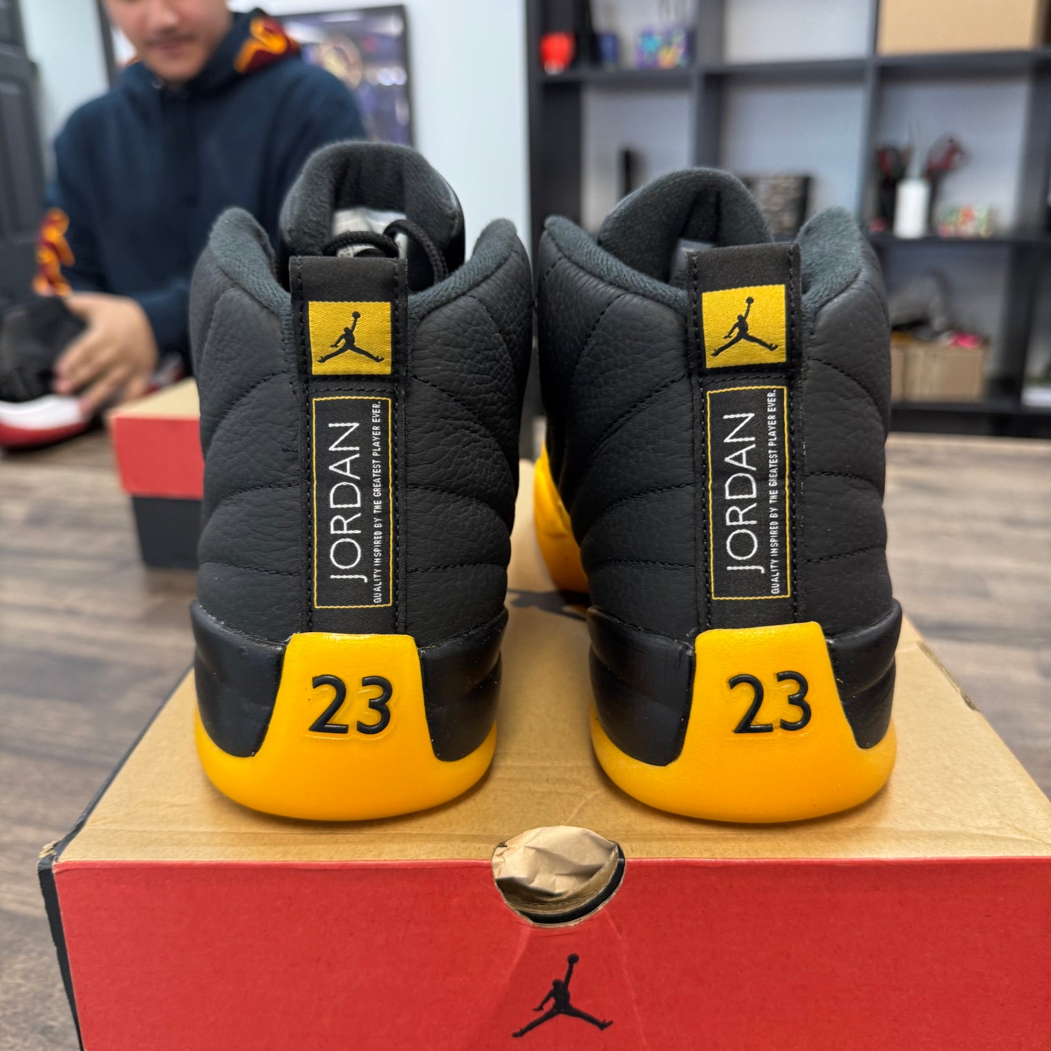 University Gold Jordan 12 Retro (USED)