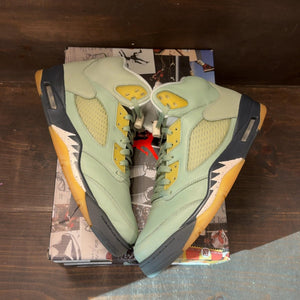 Jordan 5 Retro Jade Horizon Size 12 (Pre-Owned) - back
