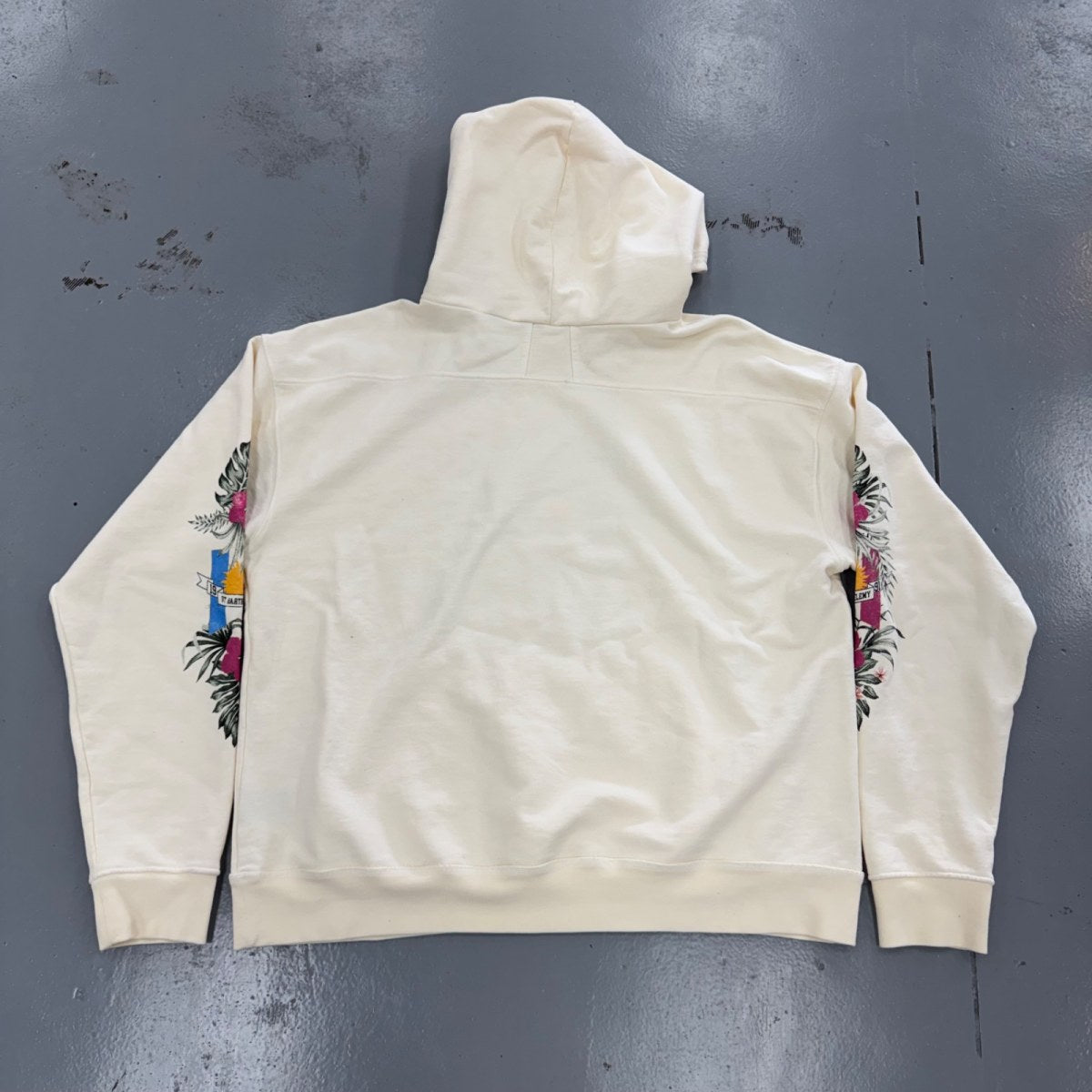 Rhude University Hoodie Cream Size XXL (Pre-Owned) - back