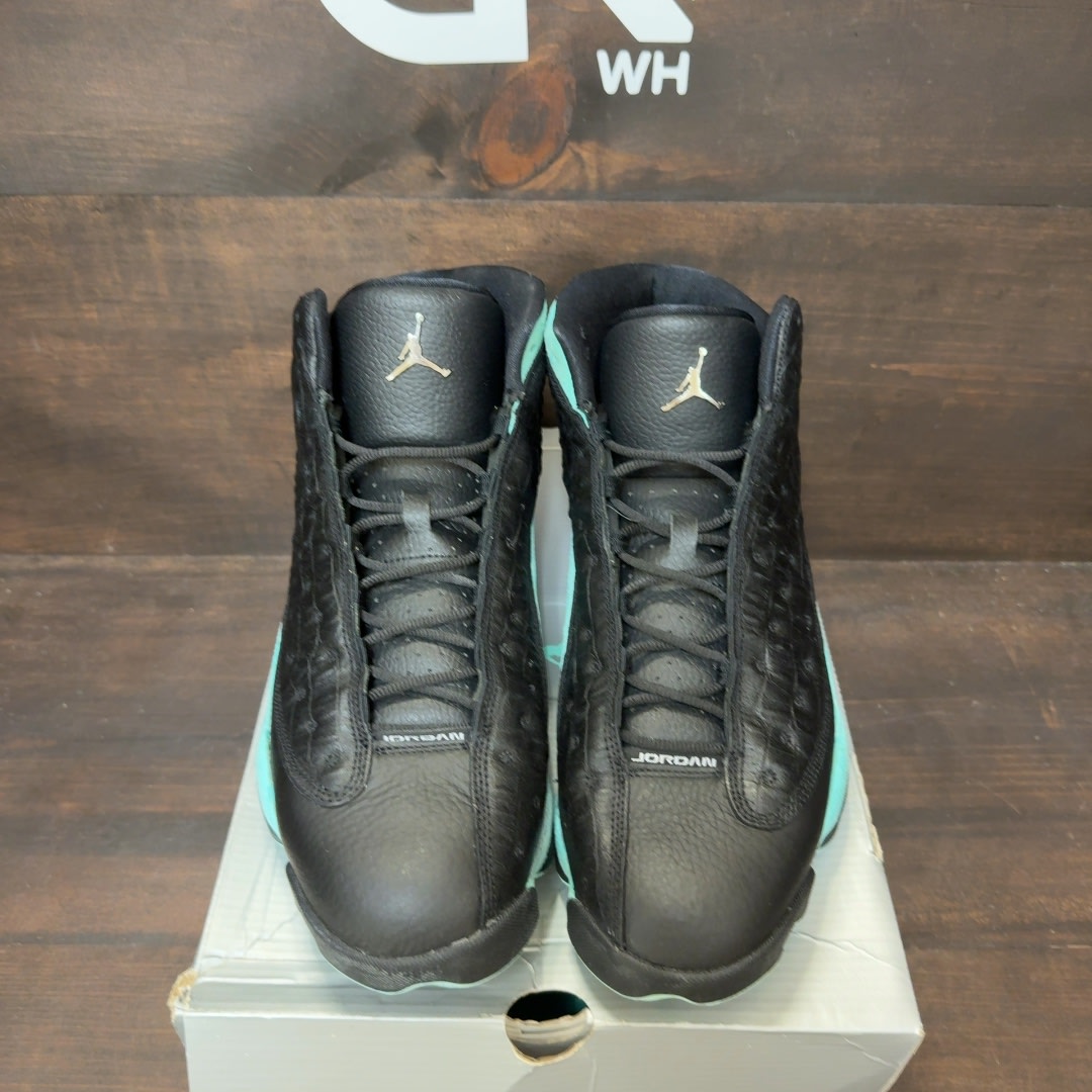 Jordan 13 Retro Black Island Green Size 13 (Pre-Owned)