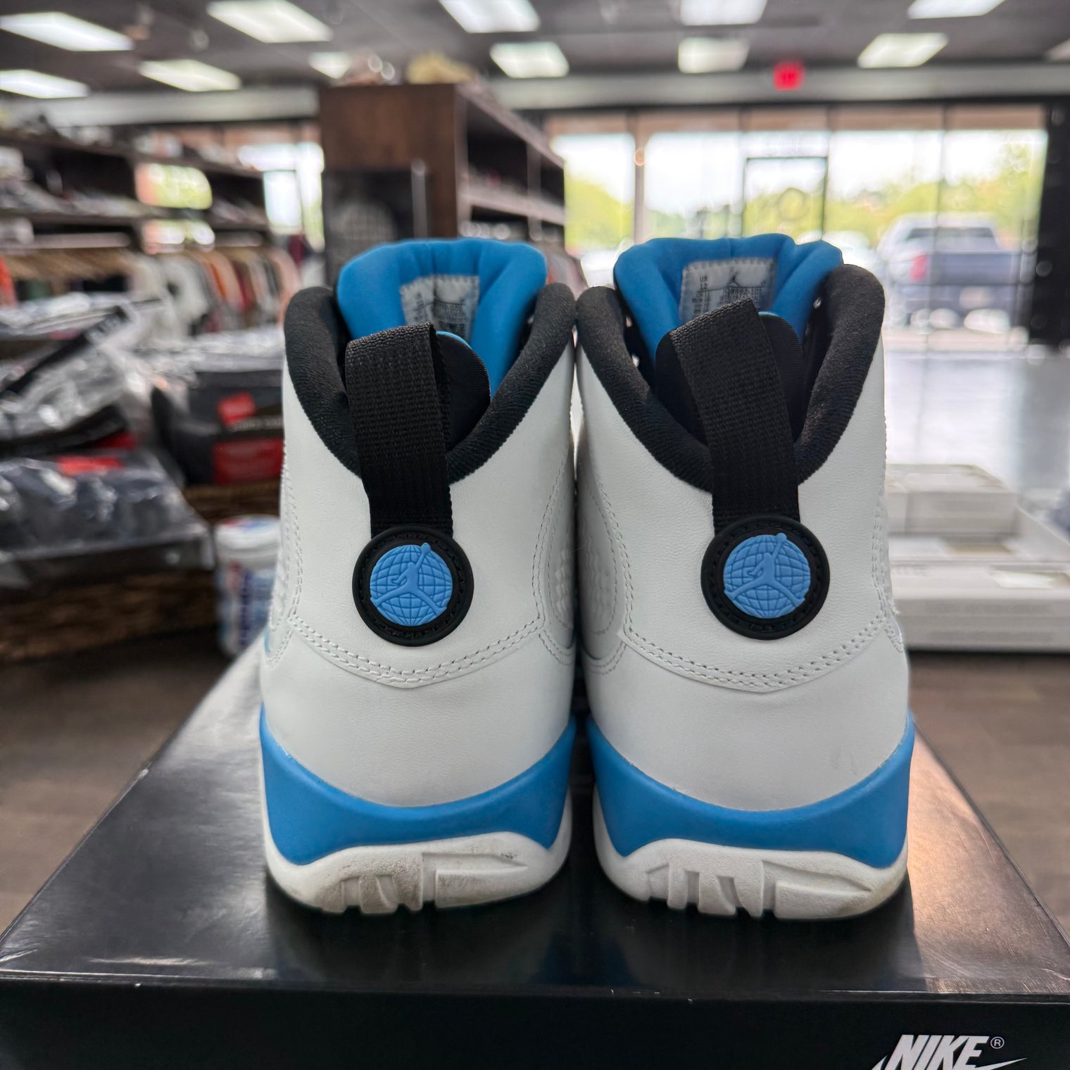Powder Blue Jordan 9 Retro (2024) (USED)