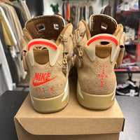 Travis Scott Khaki Jordan 6 (USED, No Box)
