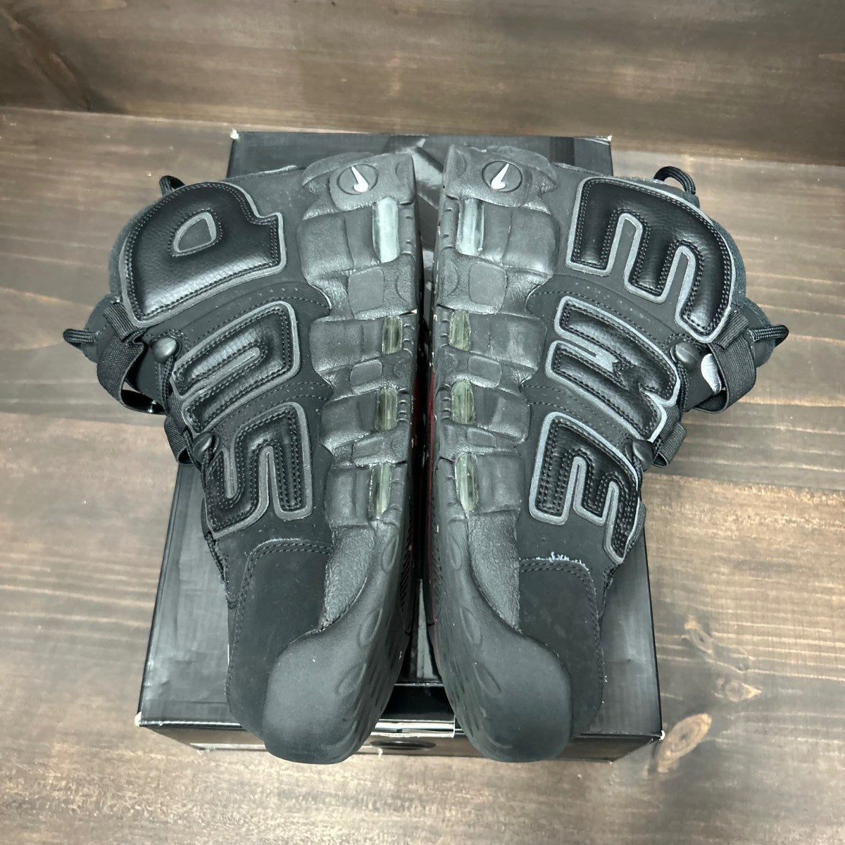 Nike Air More Uptempo Supreme Suptempo Black - Image 4