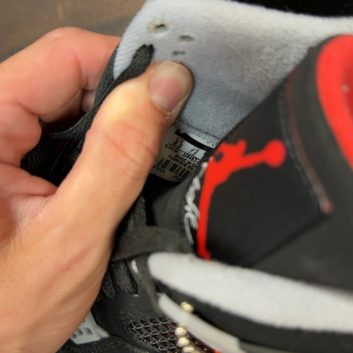 Jordan 4 Retro Bred (2019) - Image 7