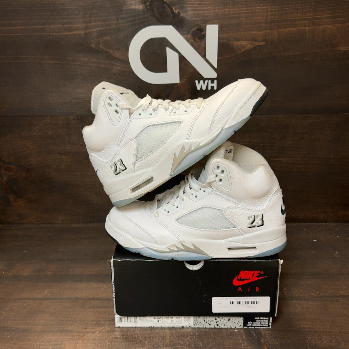 Jordan 5 Retro White Metallic (2026) - Image 1