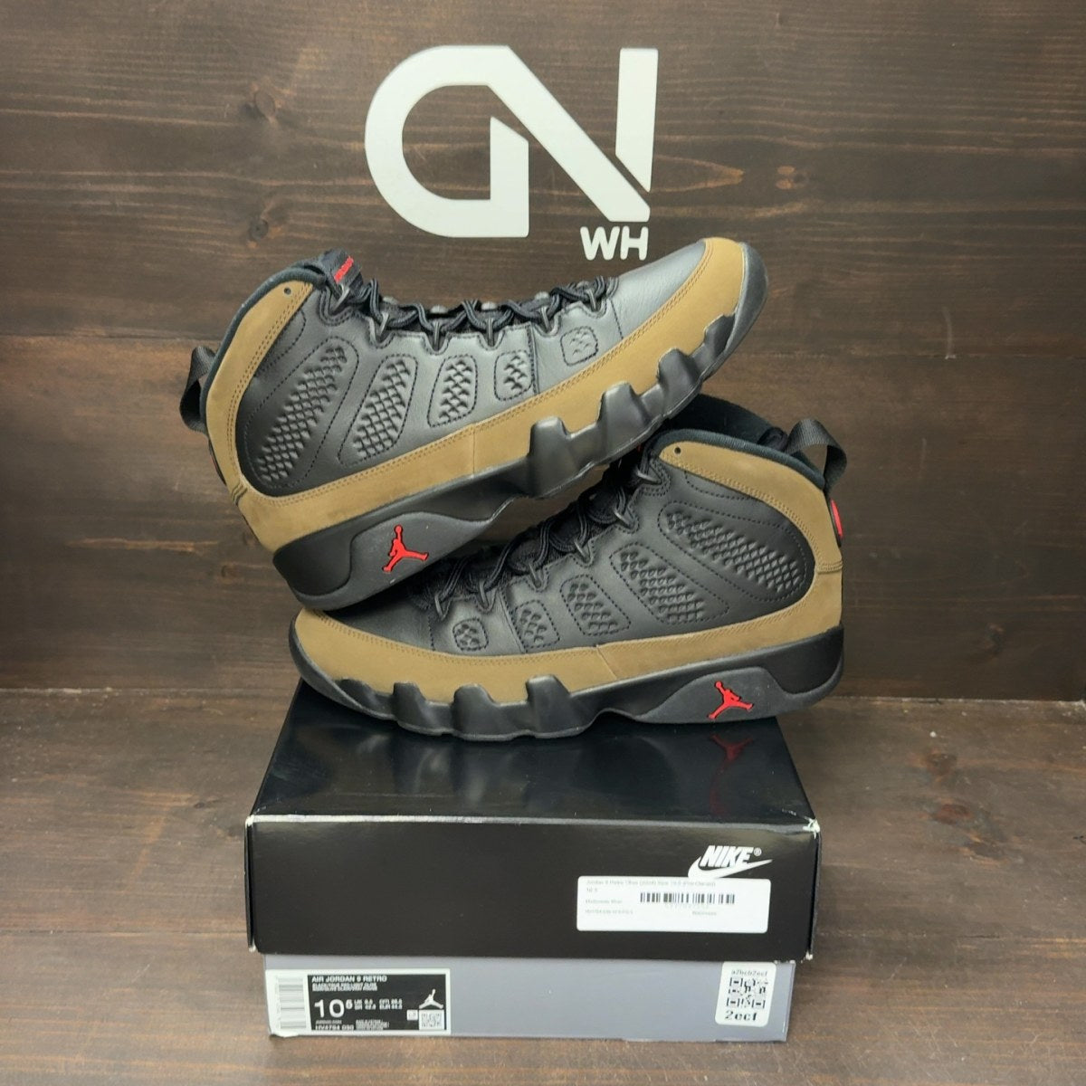 Jordan 9 Retro Olive (2024) - Image 1