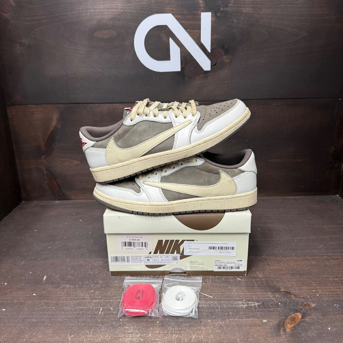 Jordan 1 Retro Low OG SP Travis Scott Reverse Mocha Size 9 (Pre-Owned)